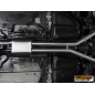Silencioso intermedio en acero inox Ford Mustang VI Coupé 2.3I ECOBOOST (233 / 213KW) 2015 - 2020