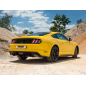 Silencioso trasero doble en acero inox Ford Mustang VI Coupé 2.3I ECOBOOST (233KW) 2015 - Hoy