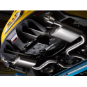 Tramo intermedio + Silencioso trasero doble en acero inox Ford Mustang VI Coupé 2.3I ECOBOOST (233 / 213KW) 2015 - 2020