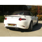 Silencioso trasero en acero inox MAZDA MX-5 TYP (ND) 1.5 (96KW) 2015 - Hoy