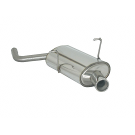 Silencioso trasero en acero inox MINI R50 ONE 1.6 I (66KW) + RESTYLING 09/2001 - 10/2006