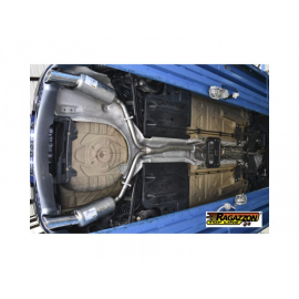 Silencioso trasero doble en acero inox MINI CLUBMAN R55 ONE 1.6 (72KW) 2010 - 2015