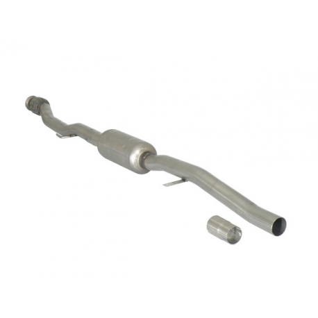 Flexible con tramo intermedio con silencioso en acero inox MINI COOPER R55 Clubman S 1.6 (128KW) 11/2007 - 2010