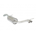 Silencioso trasero en acero inox Seat Ibiza IV(6J) CUPRA SC 1.4TSI  (132KW) 10/2008 - 2015