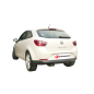 Silencioso trasero en acero inox Seat Ibiza IV(6J) SC 1.9TDI (77KW) 10/2008 - 2015