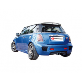 Escape trasero en acero inox MINI COOPER R56 S 1.6 TURBO (128KW) 11/2006 - 2010