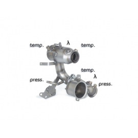 Catalizador deportivo grupo N + tramo sustitución filtro antipartículas Seat Leon III (5F) 1.6TDI (77KW) 2013 - 2015