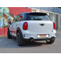 Silencioso trasero doble en acero inox MINI COUNTRYMAN R60 ALL4 1.6 COOPER D (82KW) 2011 - Hoy