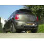 Escape trasero doble en acero inox MINI COUNTRYMAN R60 ALL4 1.6 COOPER D (82KW) 2011 - Hoy