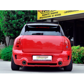 Silencioso trasero doble en acero inox Ragazzon MINI COUNTRYMAN R60 ALL4 1.6 JCW (160KW) 2012 - Hoy