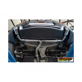 Silencioso trasero doble en acero inox Ragazzon MINI R60 COUNTRYMAN ALL4 2.0D COOPER SD (105KW) 2011 - Hoy