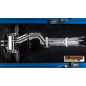 Silencioso trasero acero inox Ragazzon MERCEDES Classe A (W176) A200 (115KW) 2012 - Hoy