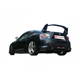 Silencioso trasero doble en acero inox TOYOTA GT86 2.0 (147KW) 2012 - Hoy