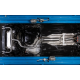 Escape trasero doble en acero inox Seat Leon III(5F) 2.0TSI CUPRA 265 (195KW) 2014 - 2017