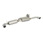 Silencieux arrière duplex en inox 1 sortie ronde Sport racing 70mm Lancia DELTA 2.0 TURBO HF 4WD 8V (121KW) 1986 - 1991 Silencieux arrière duplex en inox 1 sortie ronde Sport racing 70mm Lancia DELTA 2.0 TURBO HF 4WD 8V (121KW) 1986 - 1991
