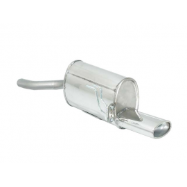 Escape trasero en acero inox LANCIA Y 1.1 (40KW) ELEFANTINO BLU 1997 - 2001