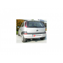 Escape trasero en acero inox OPEL CORSA C 1.0 12V (43KW) 10/2000 - 08/2006