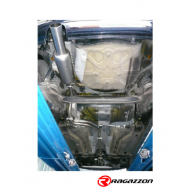 Escape trasero en acero inox OPEL CORSA D SPORT 1.4 16V (74KW) 3 Portes 2010 - 2014