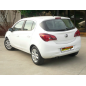 Silencieux arrière en inox avec 1 sortie ovale 110x65mm OPEL CORSA E 1.2 (51KW) 11/2014 - AUJOURD'HUI