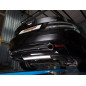 Silencioso trasero doble en acero inox Aston martin DB9 6.0 V12 (335KW) 2004 - 2008