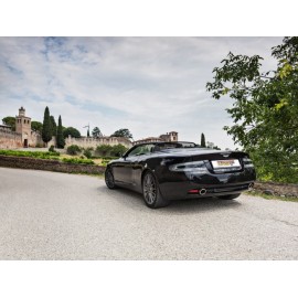 Silencioso trasero doble en acero inox Aston martin DB9 6.0 V12 (335KW) 2004 - 2008