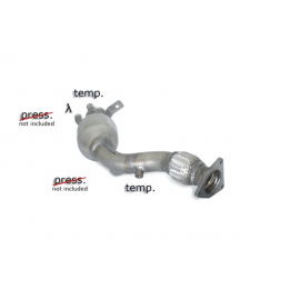 Catalizador grupo N para eliminar el filtro antipartículas  Volkswagen Touareg(TYP 7L) 2.5TDI R5 DPF (128KW) 2007 - 05/2010
