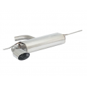 Silencioso trasero en acero inox 135x90 mm  Volkswagen Scirocco(1K8) 1.4TSI (90KW) 2008 - 2014