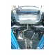 Silencioso trasero doble en acero inox Volkswagen Scirocco(1K8) 1.4TSI (90KW) 2008 - 2014