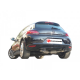Silencioso trasero doble en acero Volkswagen Scirocco (1K8) 2.0TDI DPF (103KW) 2008 - 2014