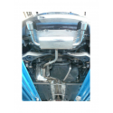 Escape trasero doble Ragazzon en acero inox Volkswagen Scirocco (1K8) 2.0TFSI (147 / 155KW) 10/2008 - 2014