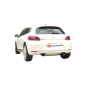 Escape trasero doble Ragazzon en acero inox Volkswagen Scirocco (1K8) 2.0TFSI (147 / 155KW) 10/2008 - 2014
