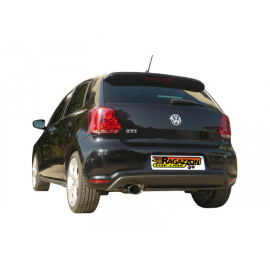 Silencioso trasero en acero Volkswagen Polo 6R 1.4TSI GTI (132KW) 09/2009 - 2014