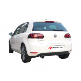 Tramo trasero Grupo N en acero inox VOLKSWAGEN GOLF VI 1.6TDI DPF (77KW) 2009 - 2013