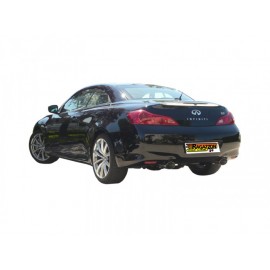 Silencioso trasero doble en acero inox Infiniti G37 CABRIO 3.7 V6 (235KW) 09/2008 - 2014