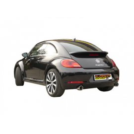 Silencioso trasero doble en acero inox Volkswagen Beetle-Coccinelle 1.4TSI (118KW) MULTILINK SUSPENSION 2011 - Hoy
