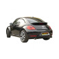 Silencioso trasero doble en acero inox Volkswagen Beetle-Coccinelle 1.4TSI (118KW) MULTILINK SUSPENSION 2011 - Hoy