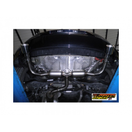 Silencioso trasero doble en acero inox Volkswagen Beetle-Coccinelle 2.0TSI (147KW) 2011 - 2013