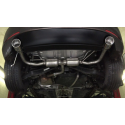 Escape trasero doble en acero inox Volkswagen Beetle-Coccinelle 2.0TSI (147KW) 2011 - 2013