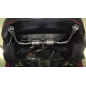 Escape trasero doble en acero inox Volkswagen Beetle-Coccinelle 2.0TSI (147KW) 2011 - 2013