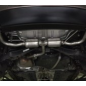 Escape trasero doble en acero inox Volkswagen Beetle-Coccinelle 2.0TSI (147KW) 2011 - 2013