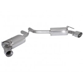 Silencioso trasero doble en acero inox Ragazzon Chevrolet Camaro RS 3.6 V6 (224KW)  de 2009 - 2015