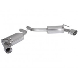 Silencioso trasero doble en acero inox Ragazzon Chevrolet Camaro RS 3.6 V6 (224KW) de 2009 - 2015