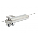 Escape trasero en acero inox Volkswagen GOLF VI 2.0GTD (125KW) 11/2008 - 2012