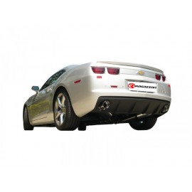 Silencioso trasero doble en acero inox Ragazzon Chevrolet Camaro RS 3.6 V6 (224KW)  de 2009 - 2015