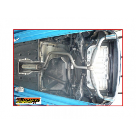 Tramo intermedio con silencioso en acero inox Volkswagen Golf VII 1.4TSI (92KW) 2014 - 2017