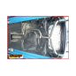Silencioso intermedio en acero inox Volkswagen Golf VII 1.4TSI (110KW) 2014 - 2017