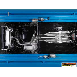 Tramo intermedio con silencioso acero inox Volkswagen Golf VII 2.0TSI GTI (162/169KW) 2013 - 2017 Ø76mm