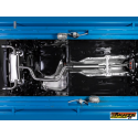 Tramo intermedio con silencioso acero inox Volkswagen Golf VII 2.0TSI GTI (162/169KW) 2013 - 2017 Ø76mm