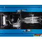 Escape trasero doble Ragazzon acero inox Volkswagen Golf VII GTI 2.0TSI GTI (162/169KW) 2013 - 2017 Ø76mm