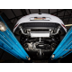 Silencioso trasero doble en acero inox Volkswagen Golf 7 (VII) GTI "CLUBSPORT" 2.0 TSI (195/228KW) Ø76MM 2016 - 2017
